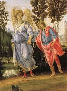 Filippino Lippi Tobias and angeln, probably France oil painting artist